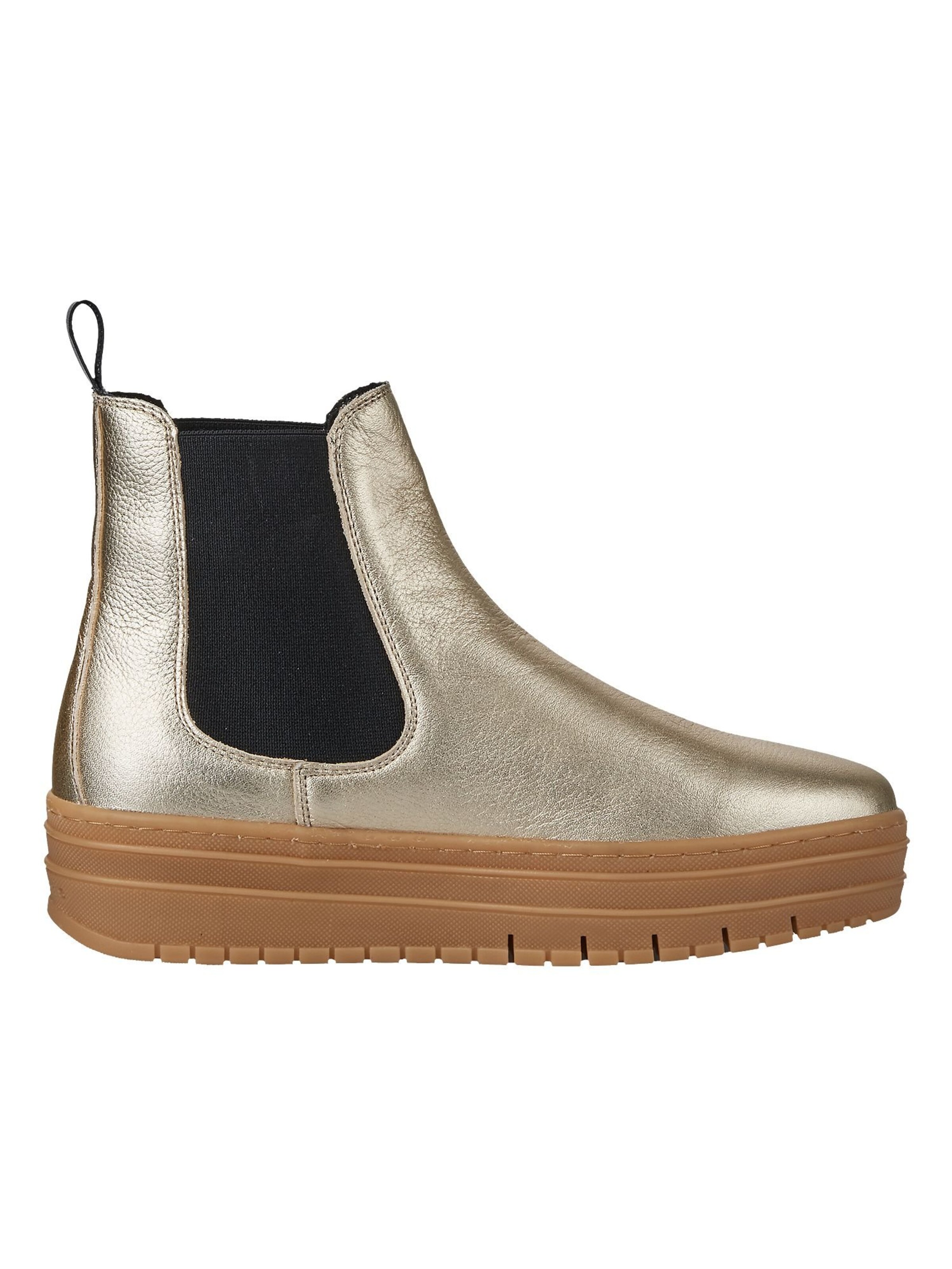 Tamaris Chelsea boots in Goud