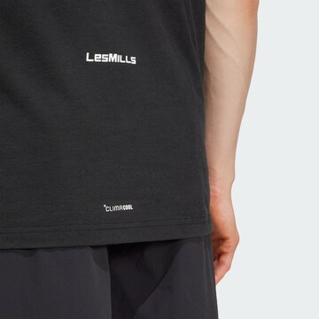 ADIDAS PERFORMANCE Funkstionsshirt 'Les Mills' in Schwarz