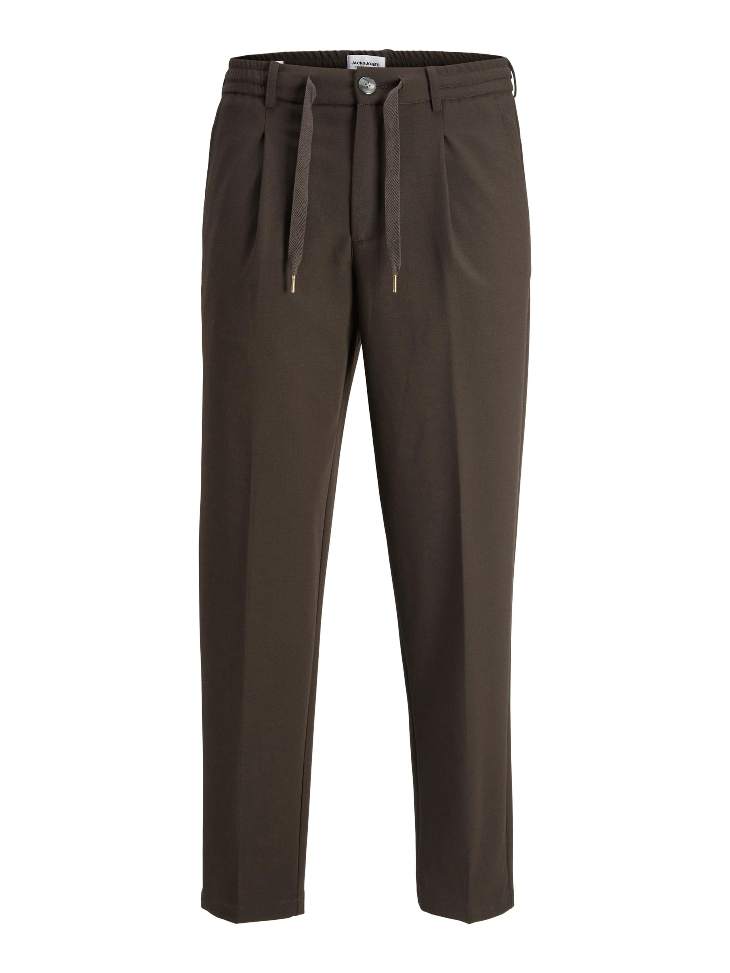 JACK & JONES Панталон с набор 'Bill' в кафяво: отпред