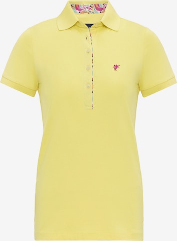 DENIM CULTURE Shirt 'DEVANA' in Yellow: front