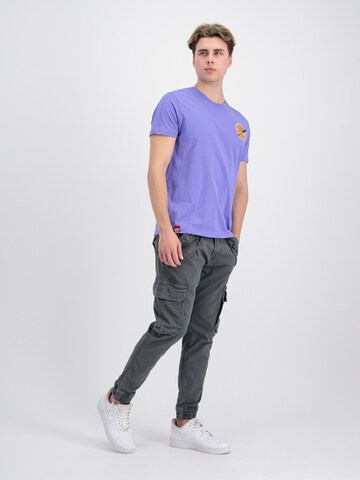 ALPHA INDUSTRIES - Camiseta 'NASA Davinci' en lila
