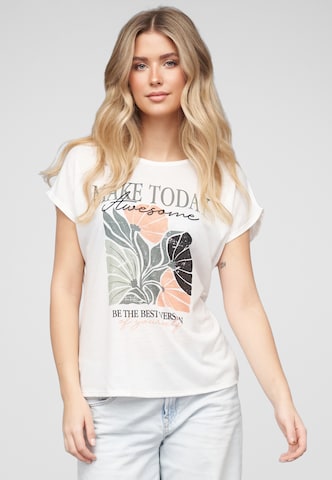 Cloud5ive Tričko – bílá: přední strana