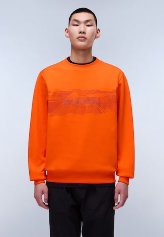 NAPAPIJRI Sweatshirt 'B-Vanni C' in Orange: Vorderseite