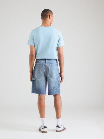 Abercrombie & FitchBaggy Traperice - plava boja