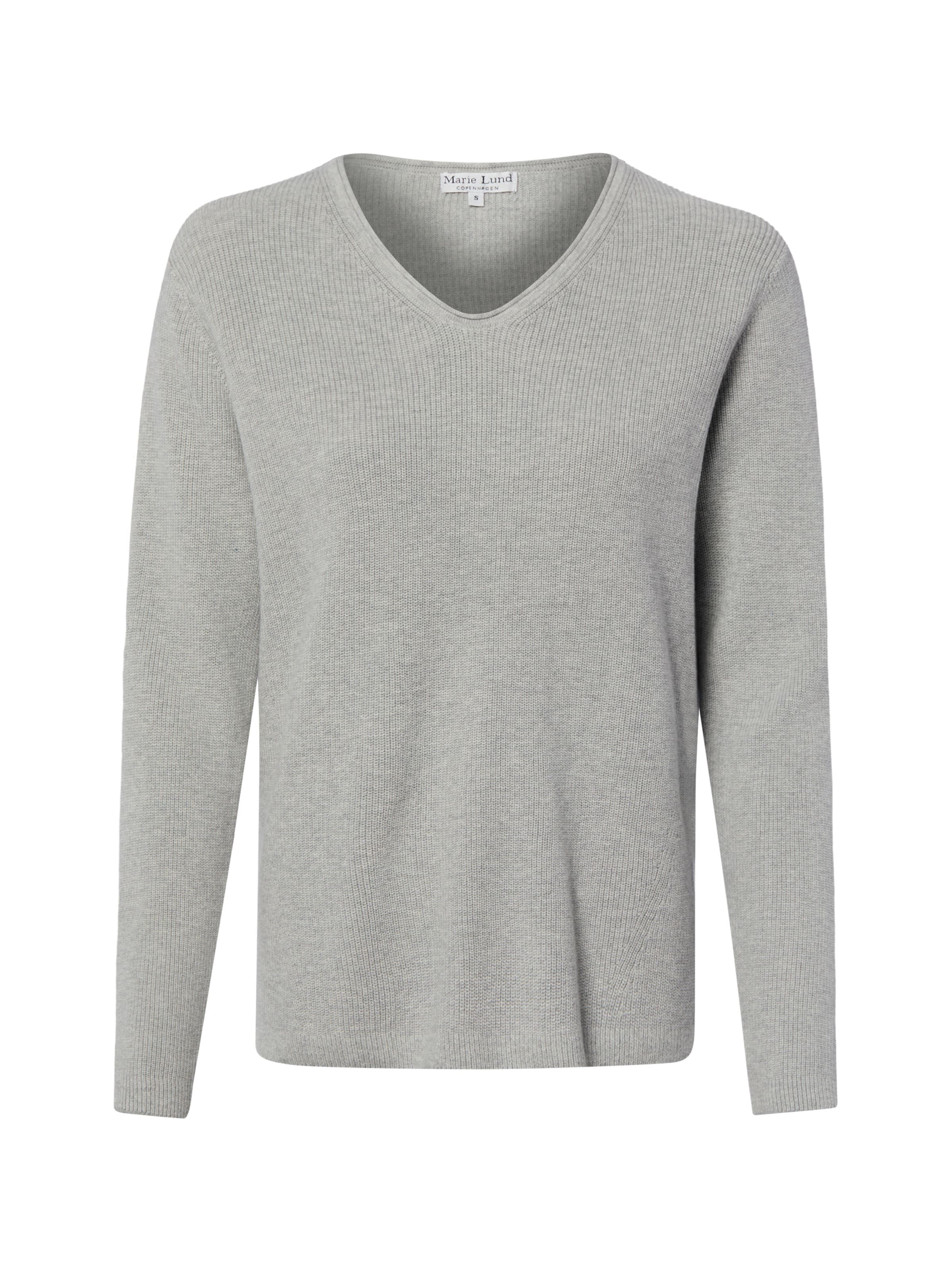 Pull-over Marie Lund en gris : devant