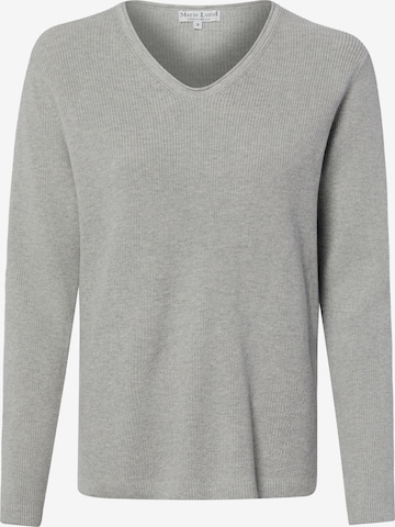 Pull-over Marie Lund en gris : devant