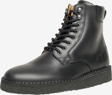 Henry Stevens Schnürstiefel 'Betty PDB-038' in Schwarz: predná strana