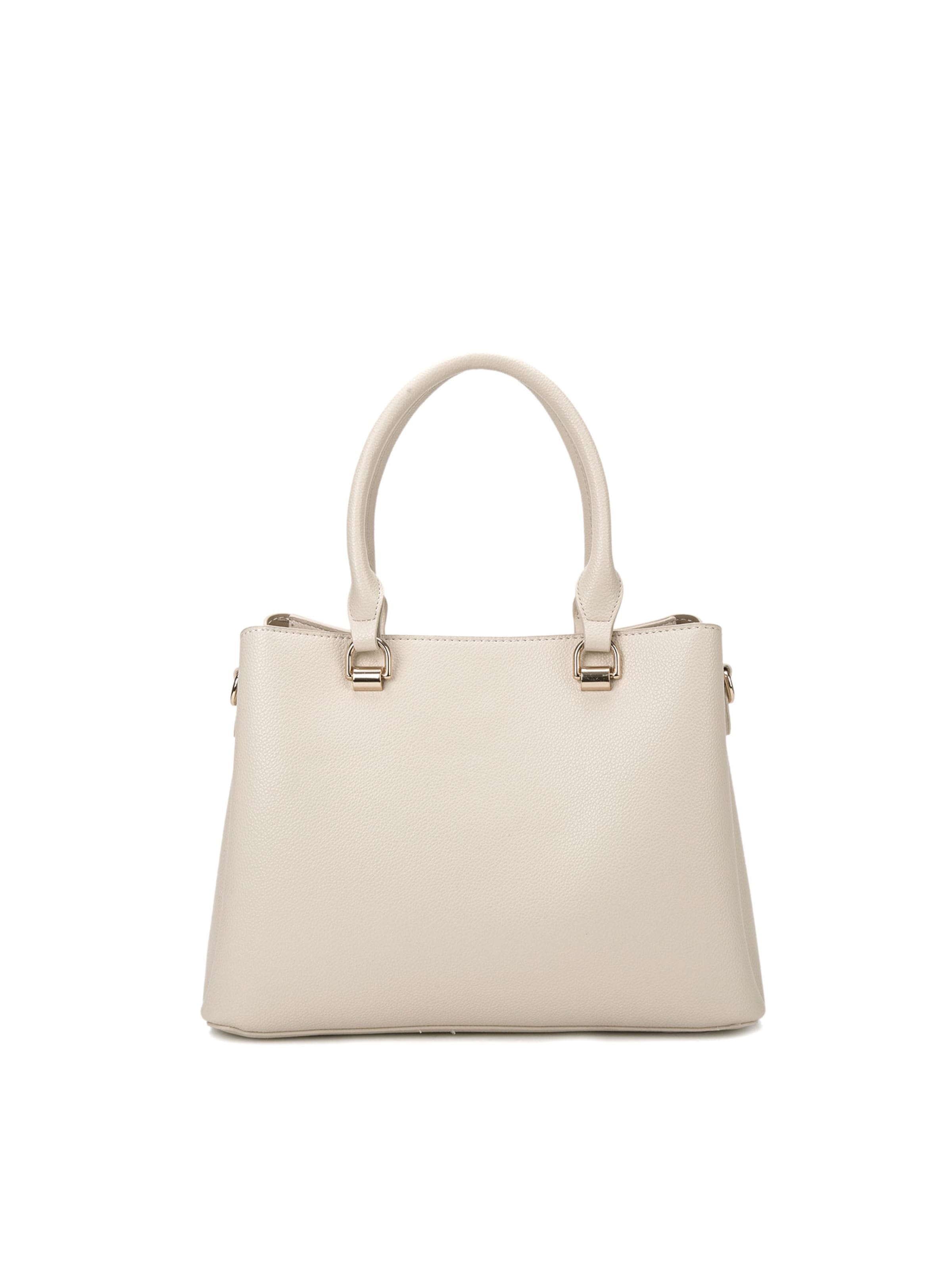 Borsa a mano 'Borsa a Mano Vegan Leather Diana & Co Firenze - Zip e Tracolla Rimovibile' di Diana&Co. in beige