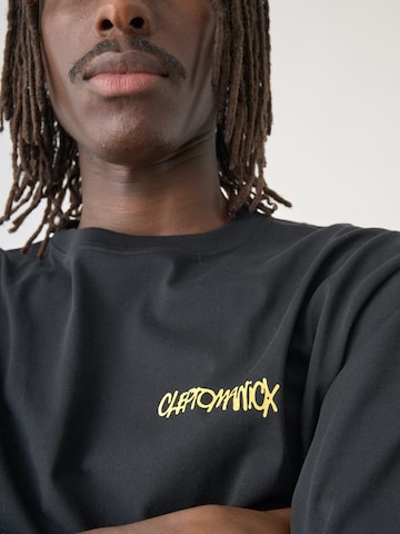 Maglietta 'So Hot!' di Cleptomanicx in nero