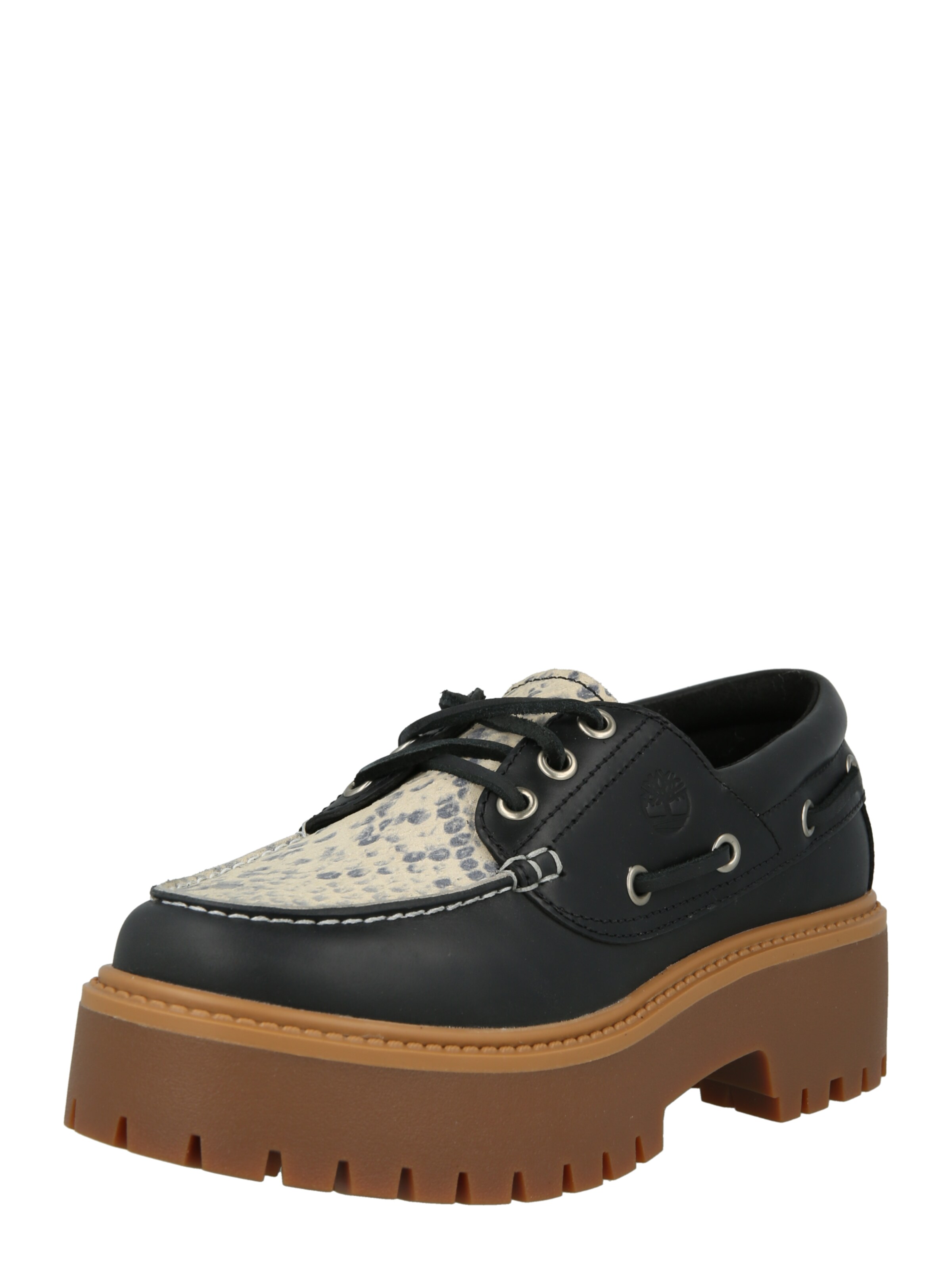 TIMBERLAND Обувь на шнуровке 'STONE STREET' в Черный: спереди