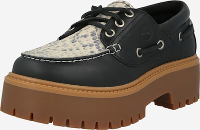 TIMBERLAND Schnürschuh 'STONE STREET' in grau / schwarz / eierschale, Produktansicht