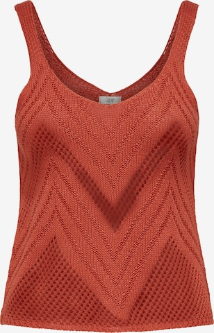 JDY Knitted top 'Sun' in Orange: front