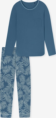 SCHIESSER Pyjama in Blau: Vorderseite