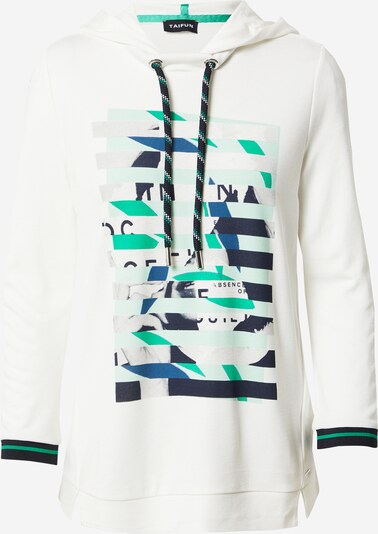 TAIFUN Shirt in blue / green / black / white, Item view