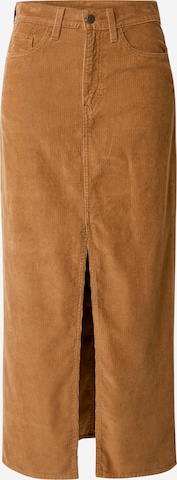 Fustă de la LEVI'S ® pe maro: față
