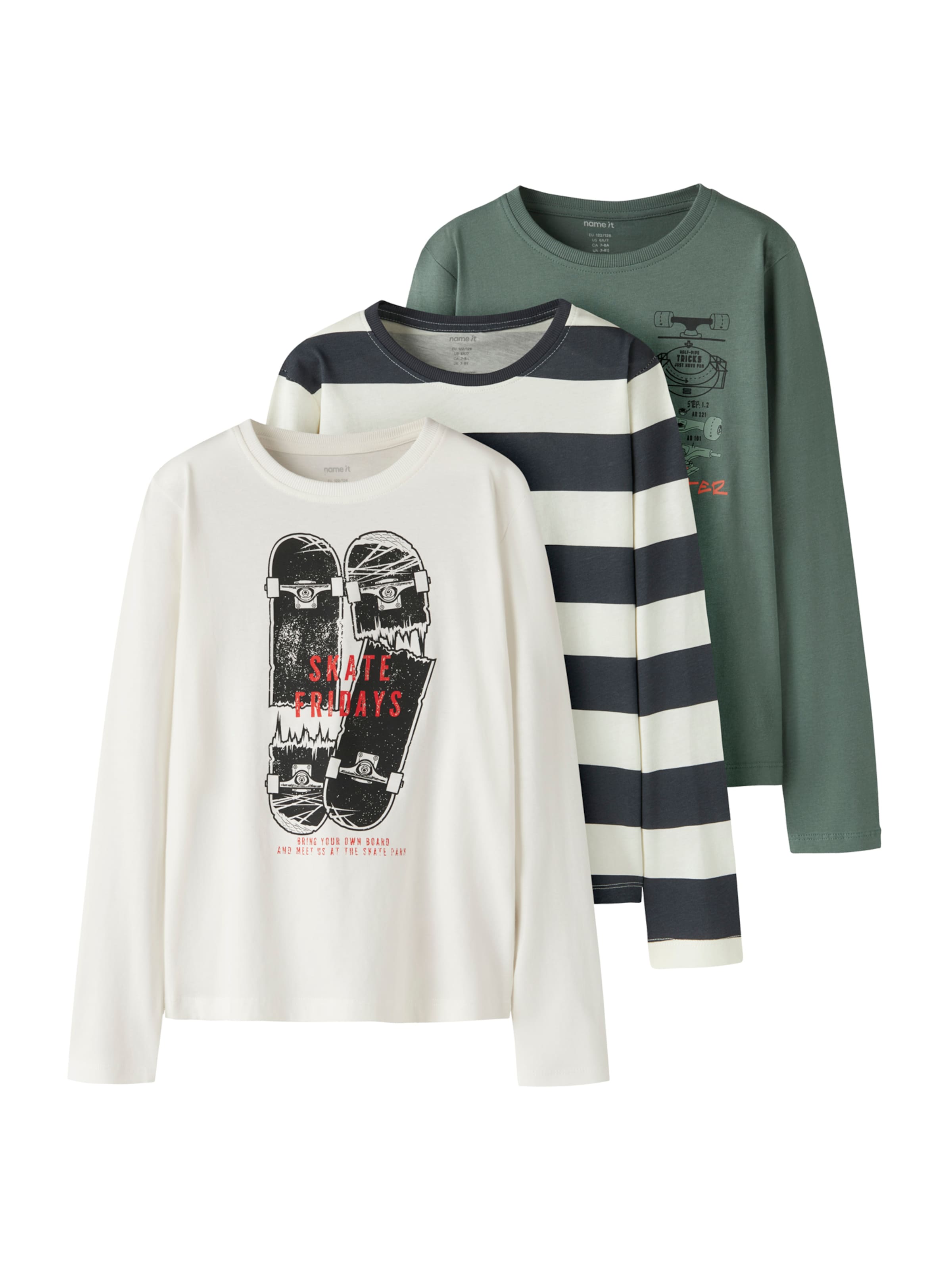 Tricou 'NKMNikolai' de la NAME IT pe albastru: față