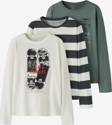 Tricou 'NKMNikolai' de la NAME IT pe albastru: față