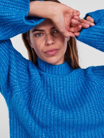 PIECES Pullover 'NELL' in Blau