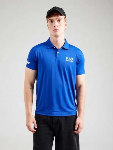 EA7 Emporio Armani Tričko – modrá: přední strana