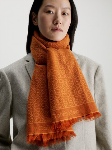 Calvin Klein Scarf in Orange