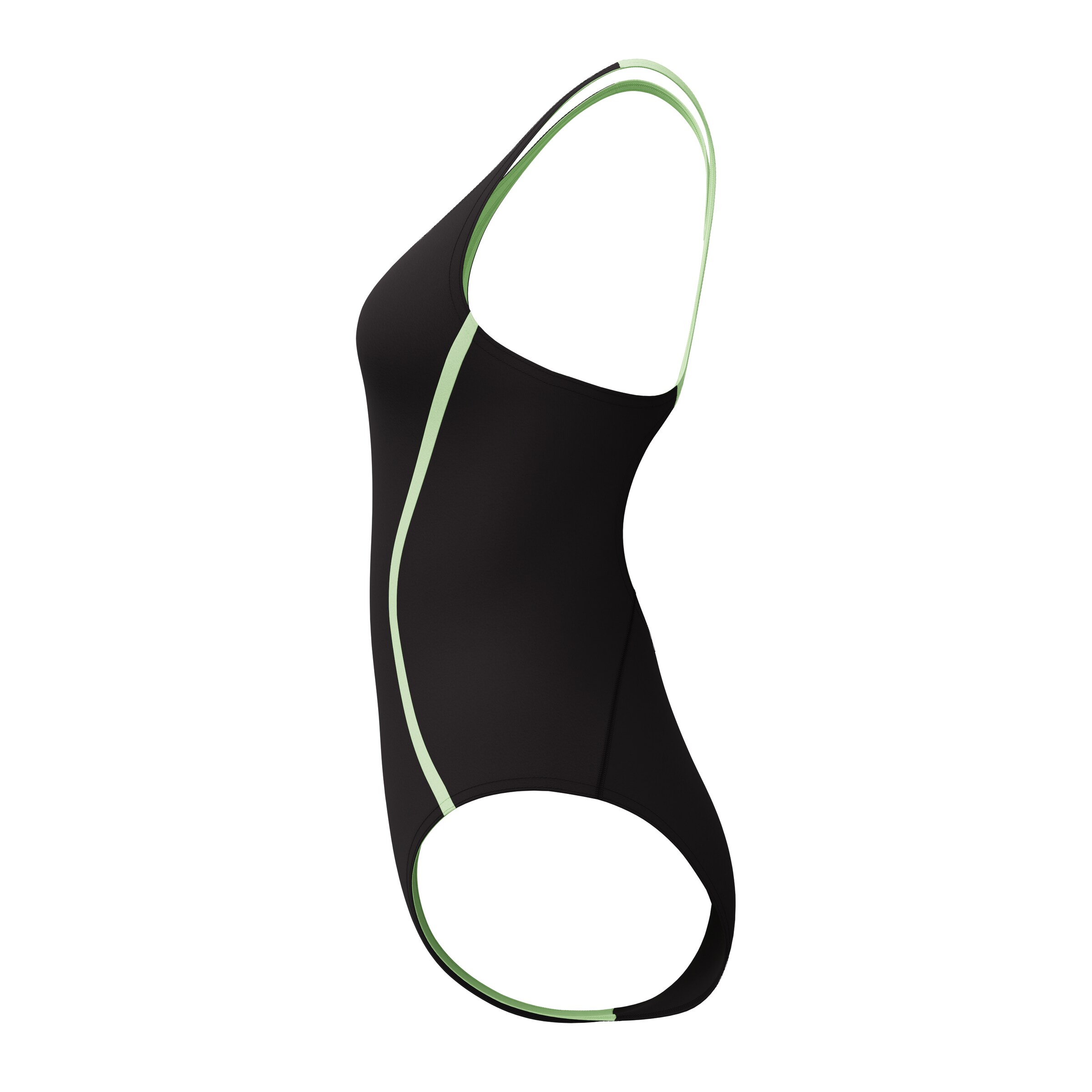 SPEEDO Sportbadeanzug in Schwarz