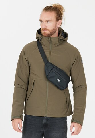 Weather Report Sportgürteltasche 'Bronze' in Schwarz: Vorderseite