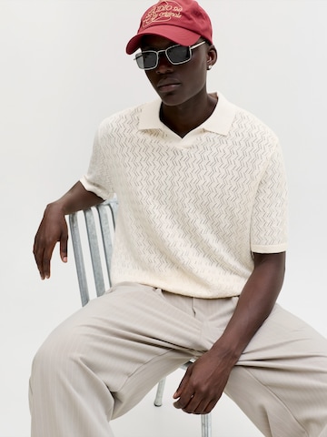 JACK & JONES Sweater 'JORTYLER' in White