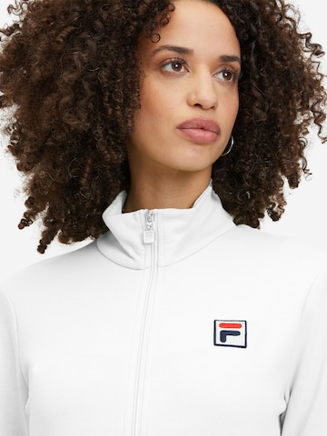 FILA Sweatjakke 'LUBNA' i hvid