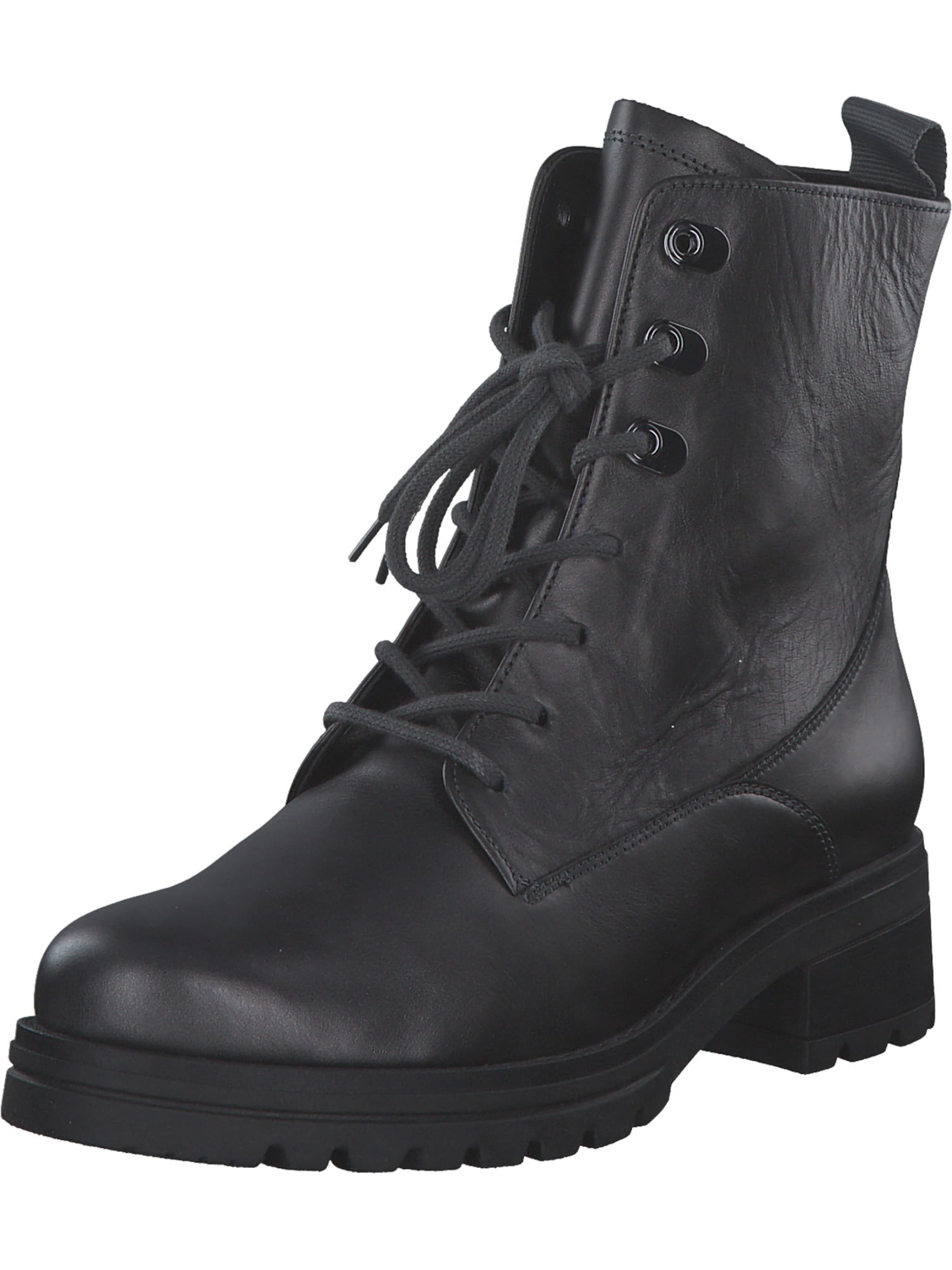 GABOR Schnürstiefelette in Grau: Vorderseite