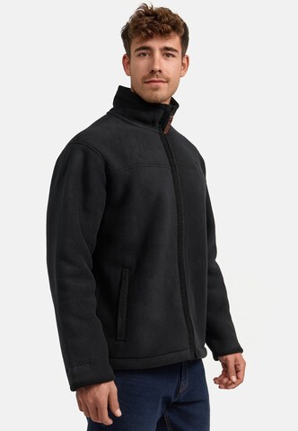 Veste en polaire 'Emilos' INDICODE JEANS en noir