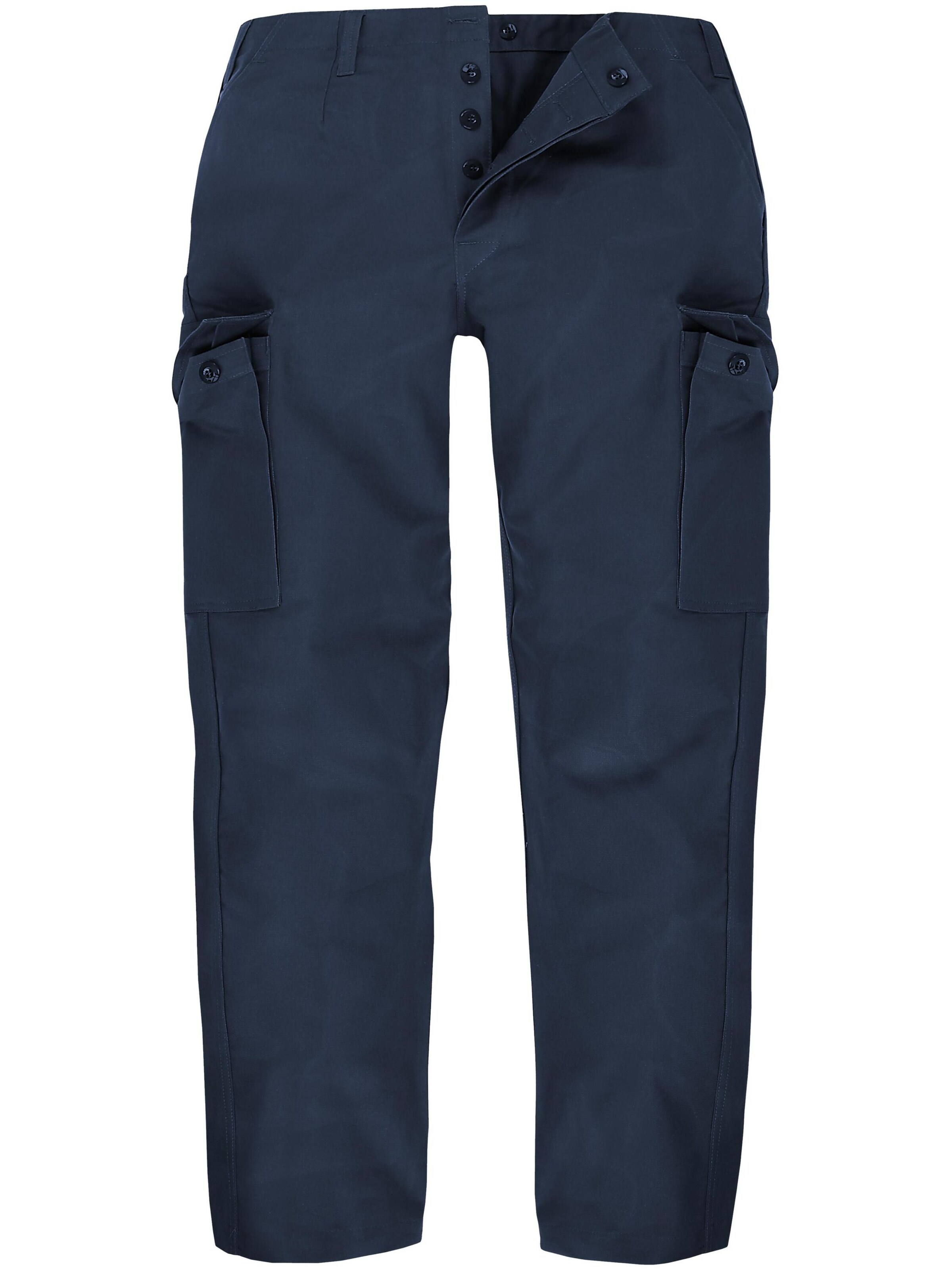 normani Regular Cargobroek 'Atlanta' in Blauw: voorkant