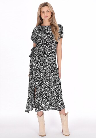 usha FESTIVAL - Vestido em preto: frente