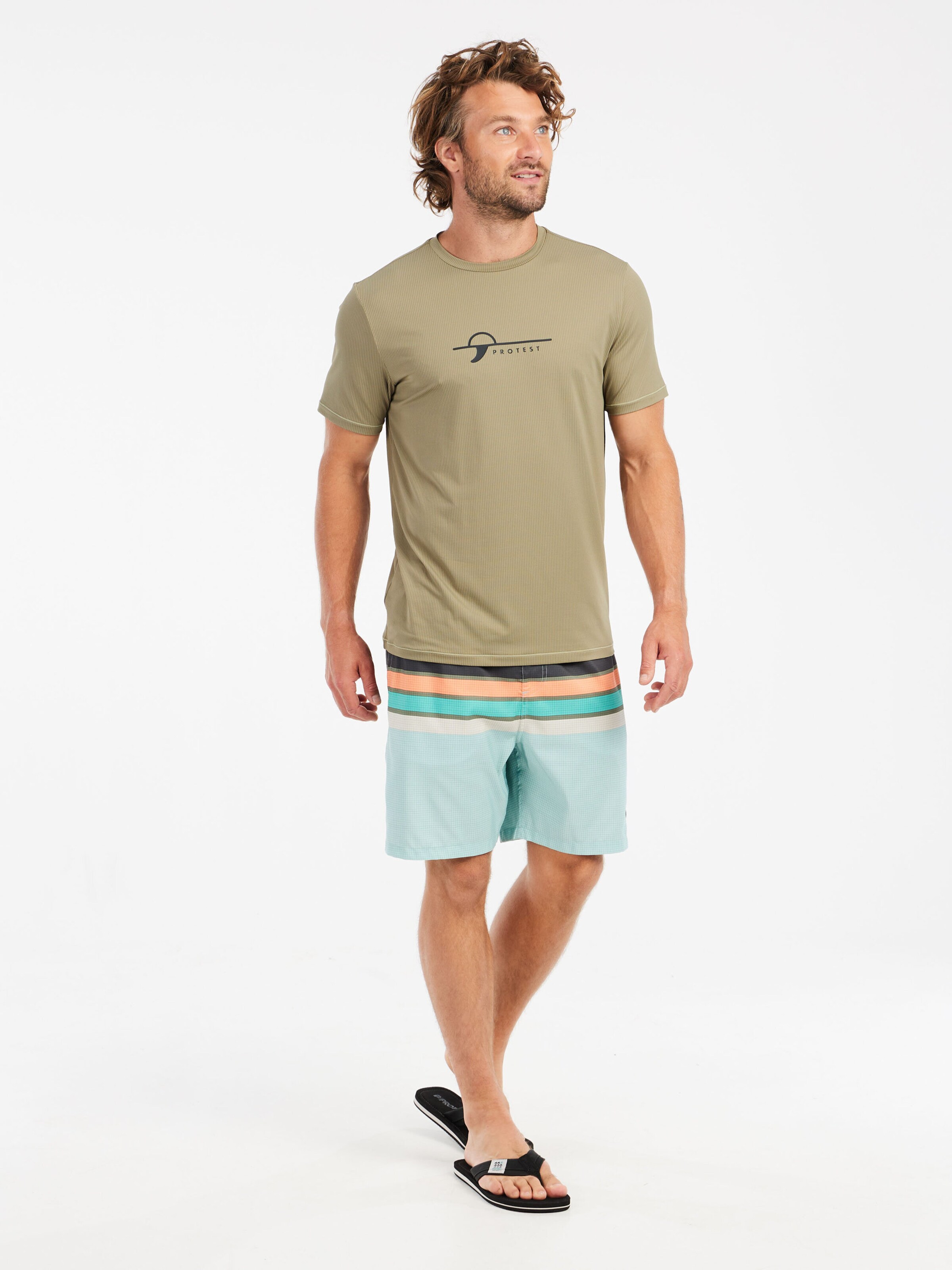 PROTEST Performance shirt 'PRTCore' in Green