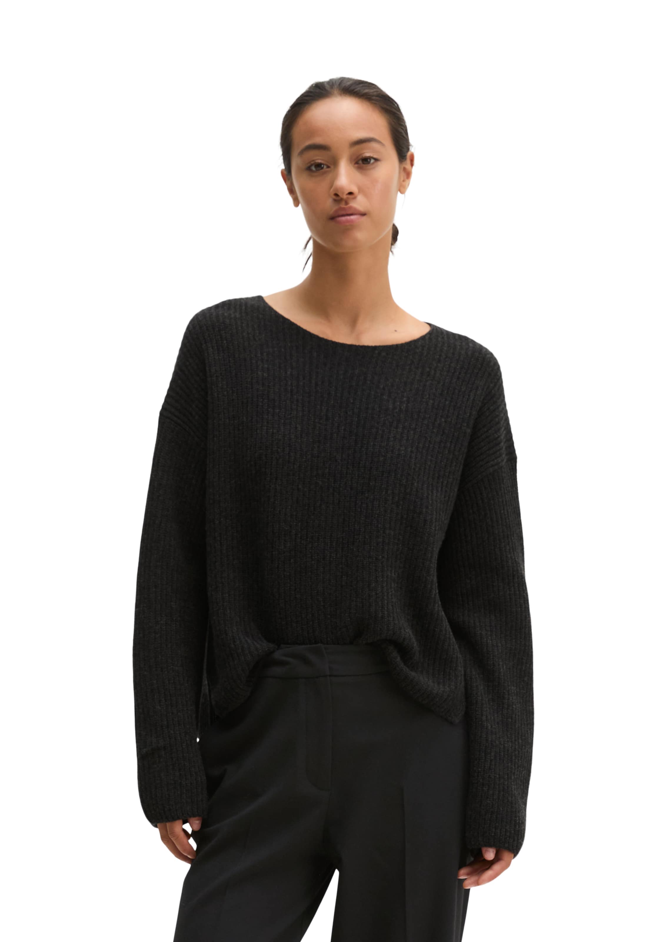 Pullover di Marc O'Polo in grigio: frontale