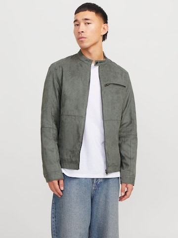 JACK & JONES Between-season jacket 'Dylan' in Grey: front