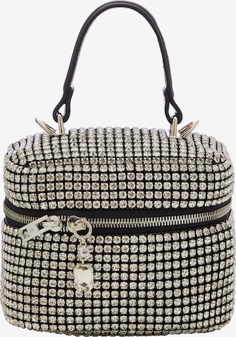 NAEMI Handbag in Silver: front