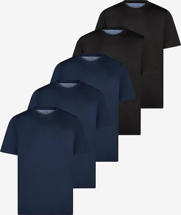 redmond Shirt 'Basic' in Blau: Vorderseite