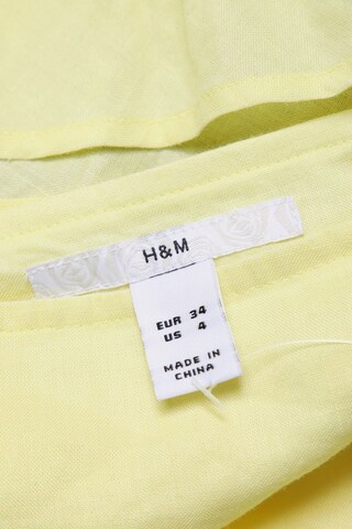 H&M Skirt in XS in Yellow
