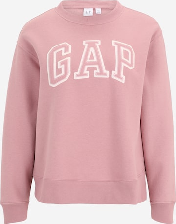 Gap Petite Свитшот 'HERITAGE' в Ярко-розовый: спереди