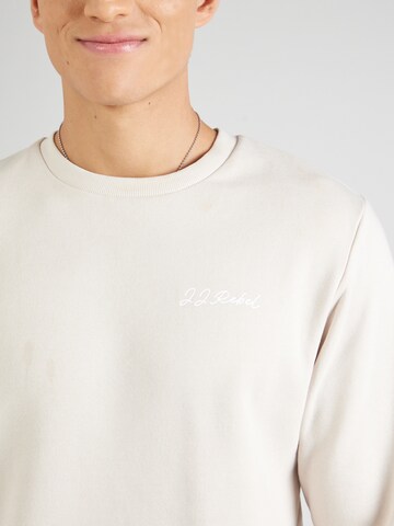 JJ Rebel Sweatshirt 'JREBTHEO' in Beige