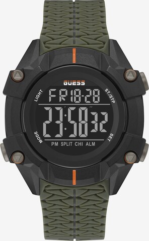 Montre digitale ' REX ' GUESS en vert