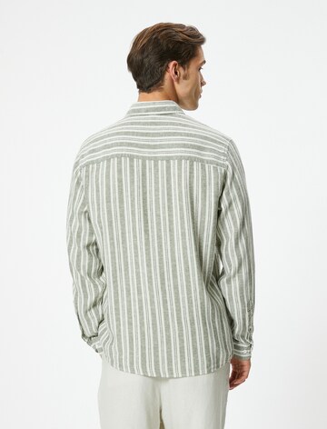 Koton Comfort Fit Hemd in Grün