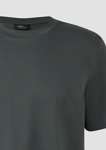 T-Shirt s.Oliver BLACK LABEL en bleu