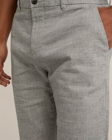 Slimfit Pantaloni chino di WE Fashion in grigio