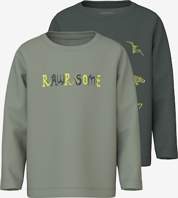 NAME IT Футболка 'NMMVUX ' в Серый: спереди