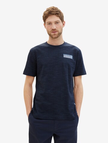 TOM TAILOR T-Shirt in Blau