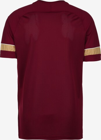 T-Shirt fonctionnel 'Academy 21' NIKE en rouge