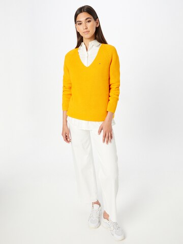 TOMMY HILFIGER Sweater 'Hayana' in Yellow