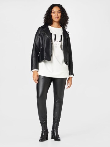 River Island Plus Sweatshirt 'ATLR' in White