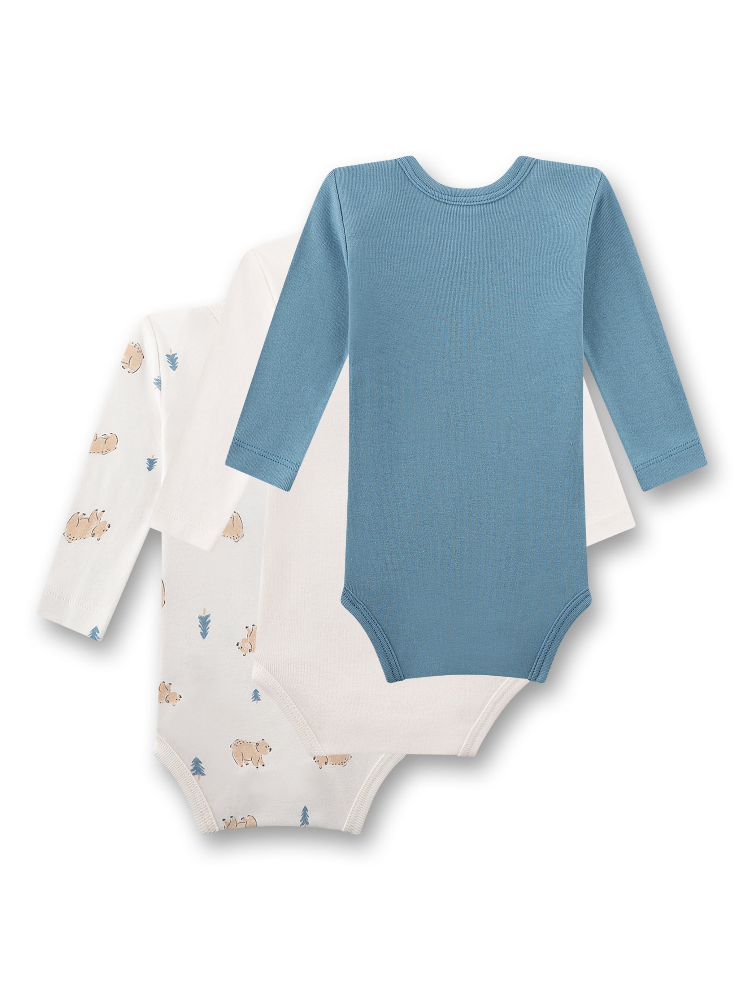 Tutina / body per bambino di Sanetta in beige